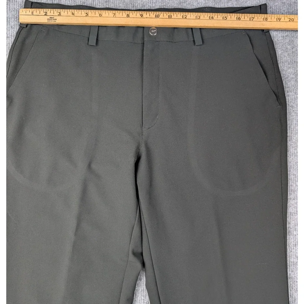 Nike Tiger Woods Pants Mens 36x30 Dri Fit Golf Black Preppy Outdoors Athleisure
